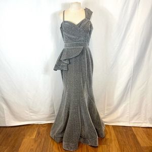 Camille La Vie Silver Maxi Dress